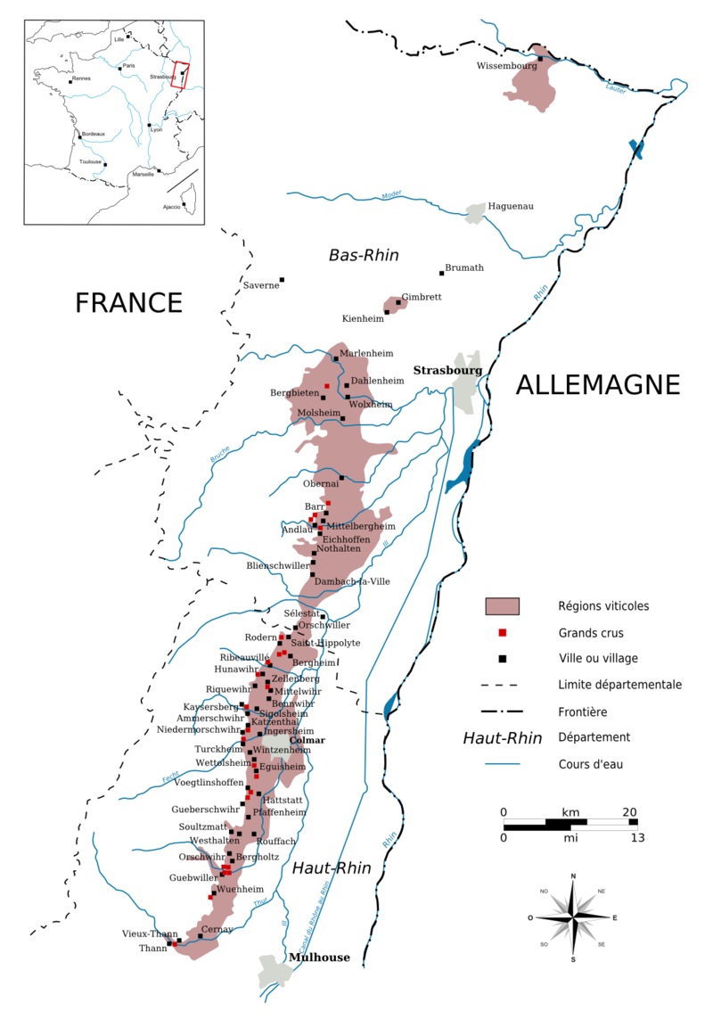 Découvrir les 51 Grands Crus d'Alsace