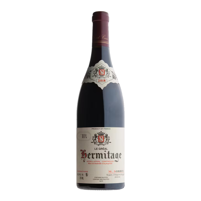 Domaine Marc Sorrel Hermitage Rouge le Gréal 2018 en vente ici
