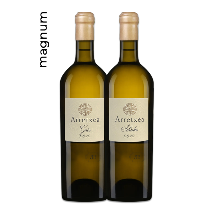 Domaine Arretxea Duo de magnums blancs parcellaires Schistes et Grés 2022