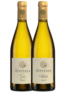 Domaine Arretxea Duo de blancs parcellaires Schistes et Grés 2023