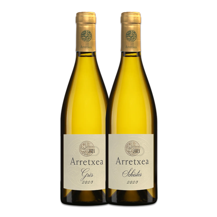 Domaine Arretxea Duo de blancs parcellaires Schistes et Grés 2023