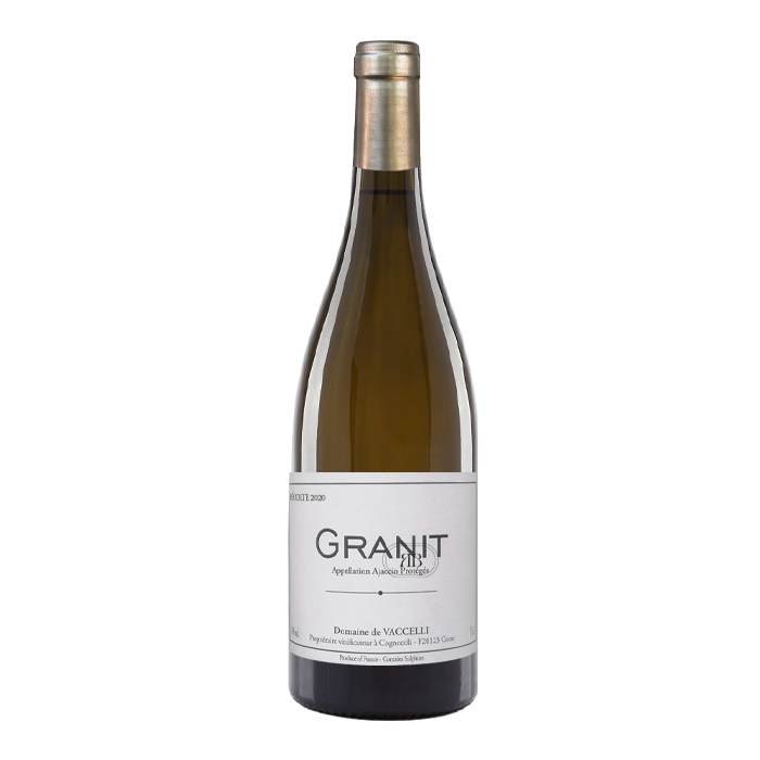 Domaine Vaccelli Granit Blanc 2020 en vente ici