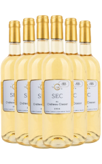 Château Closiot Carton Découverte Bordeaux Blanc C de Sec Millésime 2024 et 2018