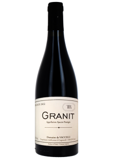 Domaine Vaccelli AOP ajaccio Granit Rouge 2022 en vente ici
