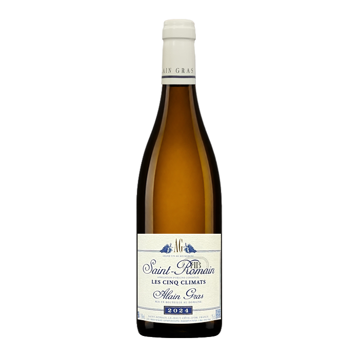 Domaine Alain Gras Saint-Romain Blanc Les Cinq Climats 2024 en vente ici