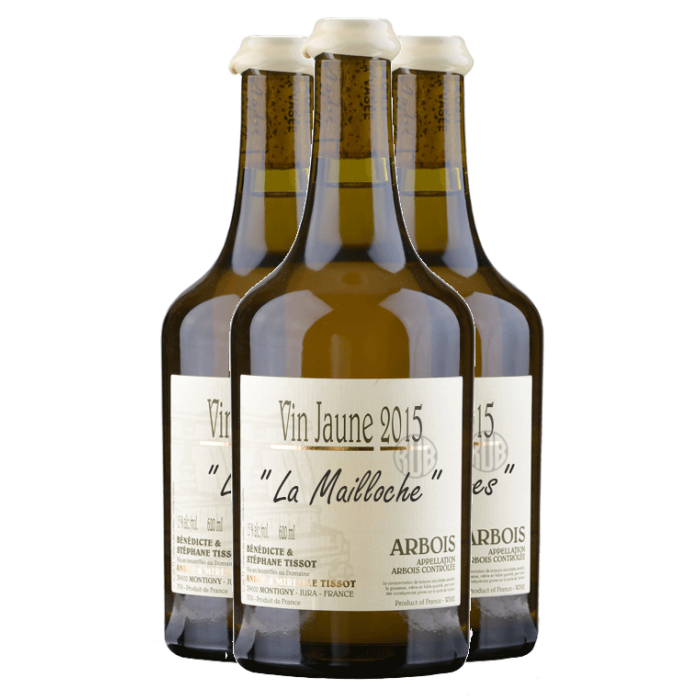 Trio de vins jaunes parcellaires 2015