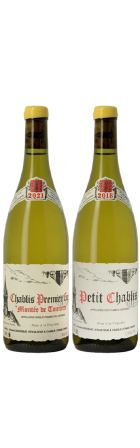 Duo de Petit Chablis 2018 et Chablis 1er Cru Montée de Tonnerre 2021