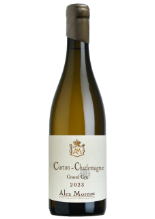 Alex Moreau Grand Cru Corton-Charlemagne 2023 en vente ici