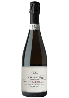Champagne Gonet-Médeville Rosé Grand Cru Extra-Brut