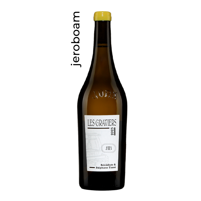 Stéphane et Bénédicte Tissot Jéroboam Arbois Chardonnay Les Graviers 2023