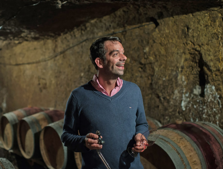 Dans la lignée des frères Foucault, Romain Guiberteau magnifie les terroirs de Brézé